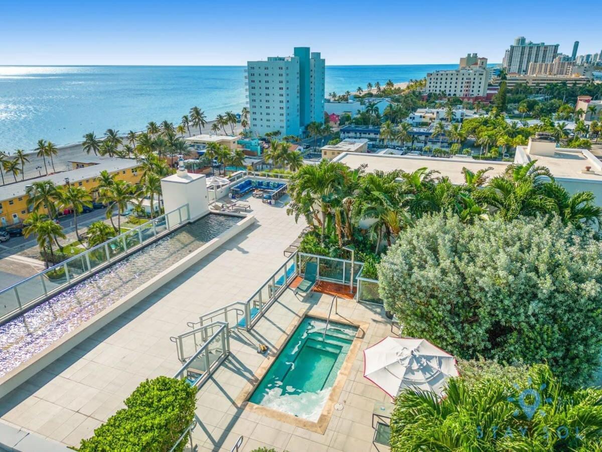 Ocean View - Balcony - Hollywood Beach Broad-Walk Dış mekan fotoğraf