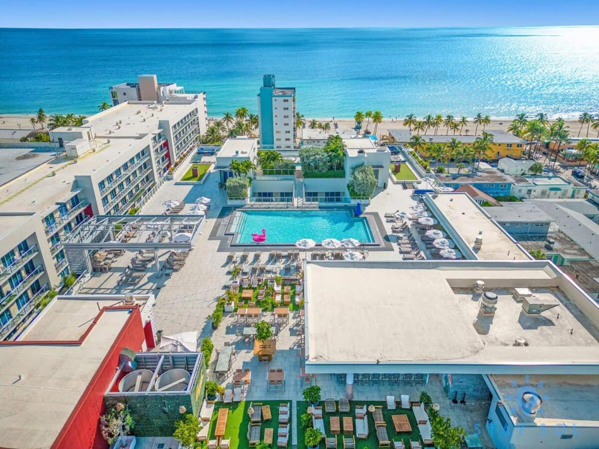Ocean View - Balcony - Hollywood Beach Broad-Walk Dış mekan fotoğraf