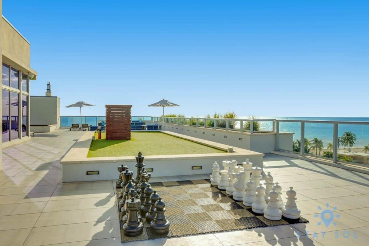 Ocean View - Balcony - Hollywood Beach Broad-Walk Dış mekan fotoğraf