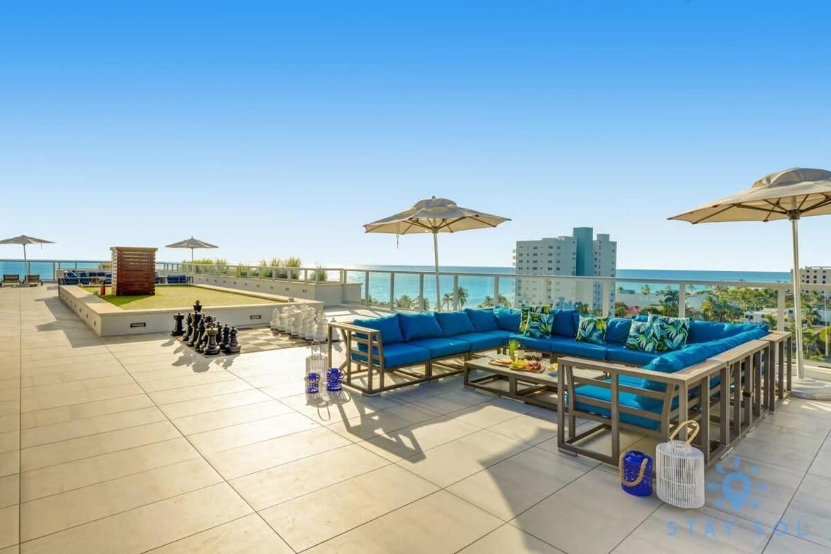 Ocean View - Balcony - Hollywood Beach Broad-Walk Dış mekan fotoğraf