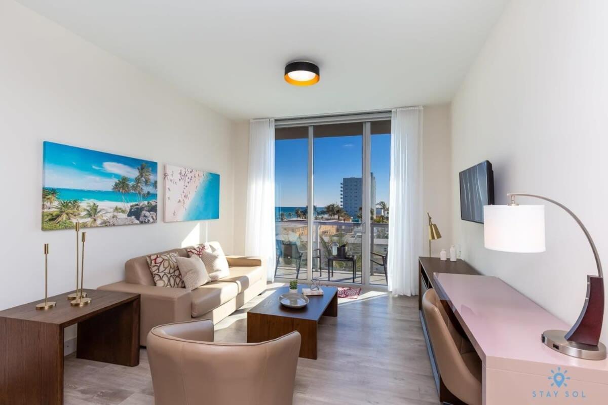 Ocean View - Balcony - Hollywood Beach Broad-Walk Dış mekan fotoğraf