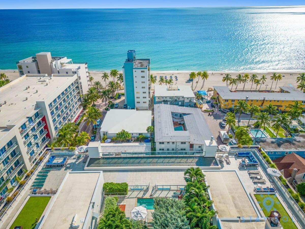 Ocean View - Balcony - Hollywood Beach Broad-Walk Dış mekan fotoğraf
